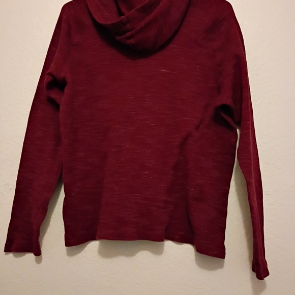 Red Hooded Sweater - Picture 2 of 3